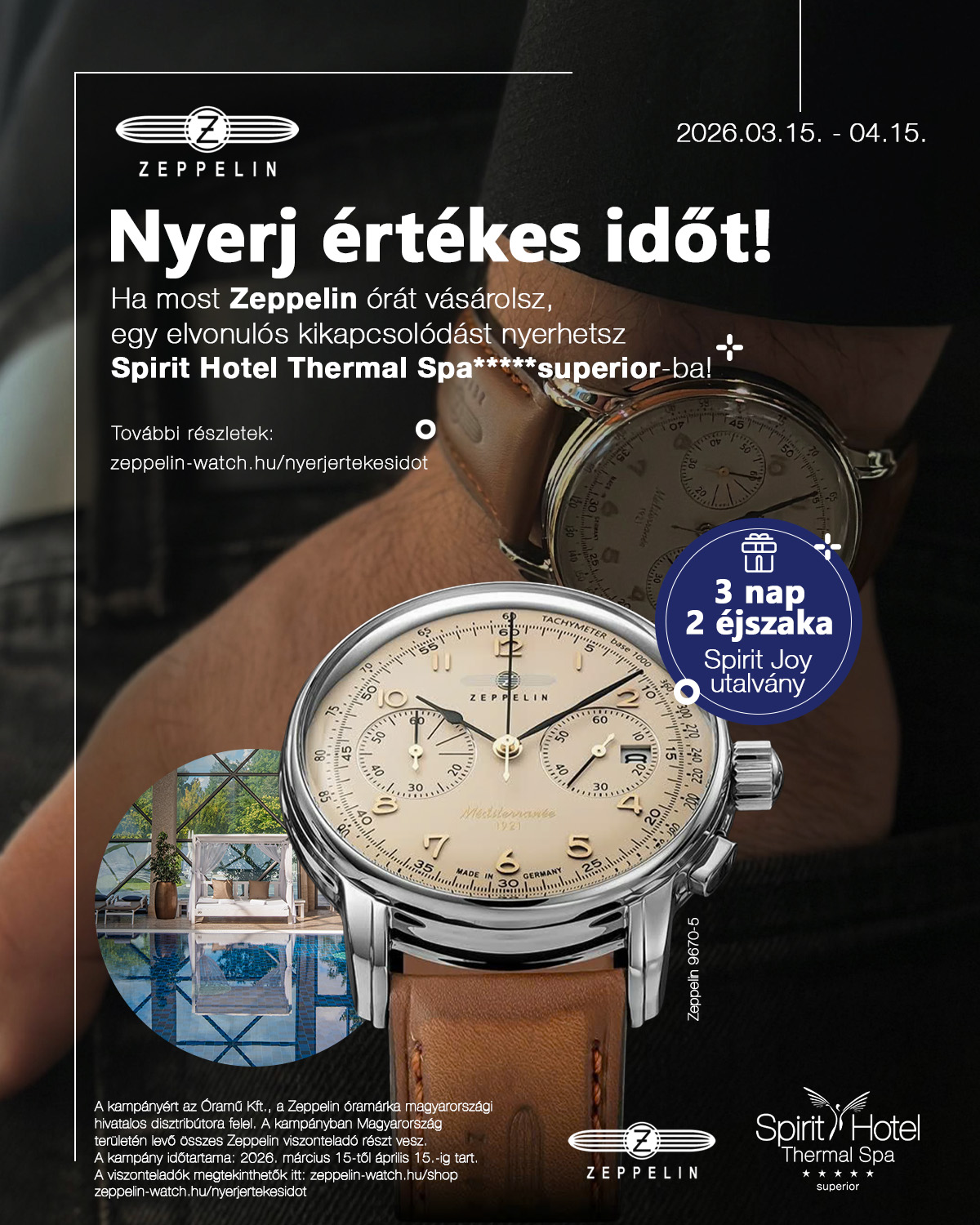 Zeppelin Spirit nyereményjáték